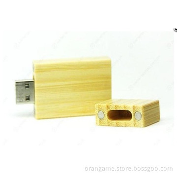 High Quality Free Sample Provide and Low Price Wholesale Wooden Bamboo USB Flash Drive